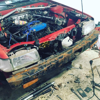 Illustration for article titled 1987 Corolla FX16 GTS AutoX/Track Build - Part 2